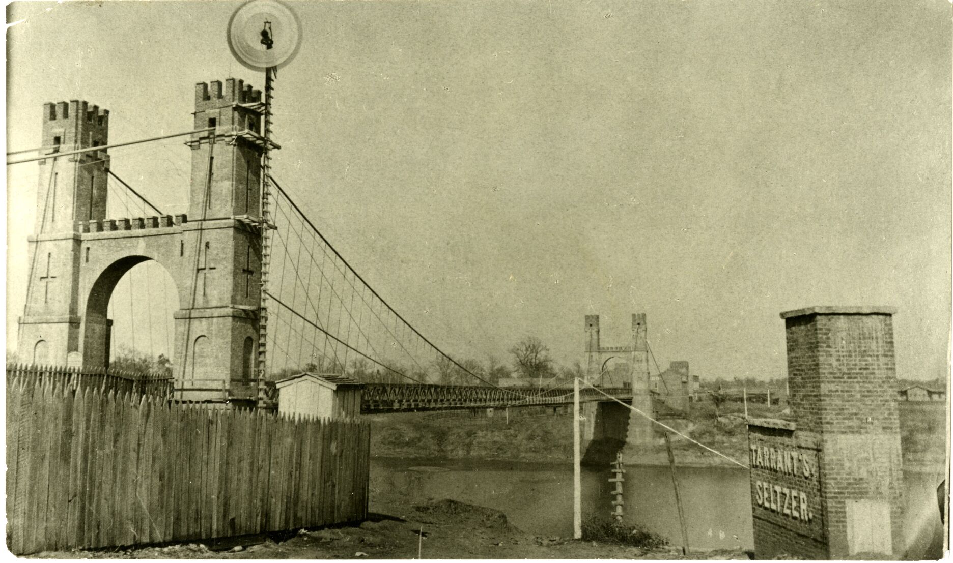 1. Opened in 1870, it's the granddaddy of Texas bridges.